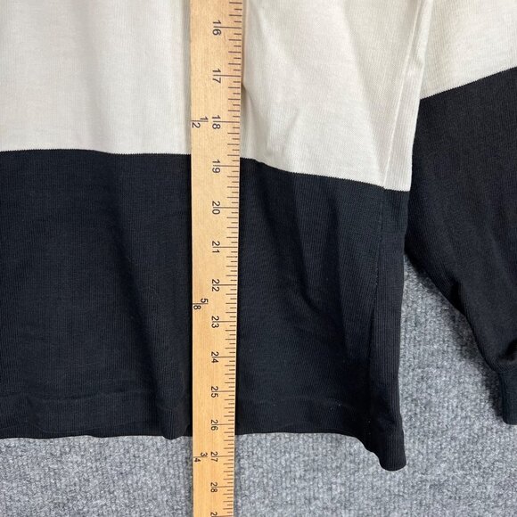 Vintage Disney Wear Polo Rugby Red White Stripe USA‎ MADE Shirt Size M Men - Picture 7 of 9